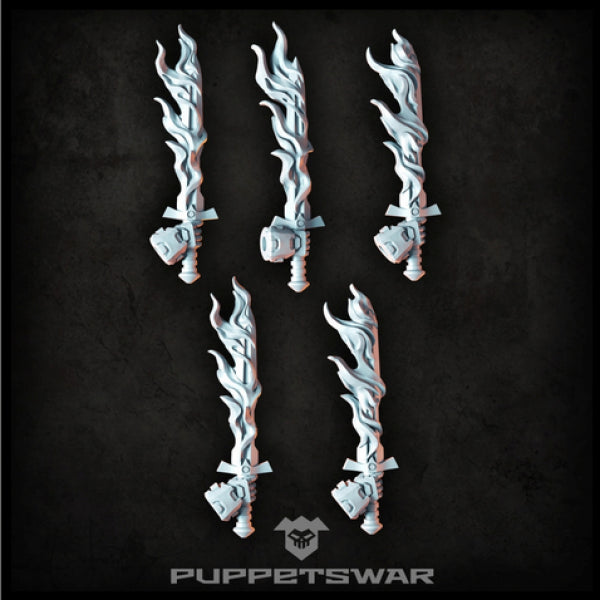 Puppetswar: (Accessory) Burning Longswords v2 [right] (5)