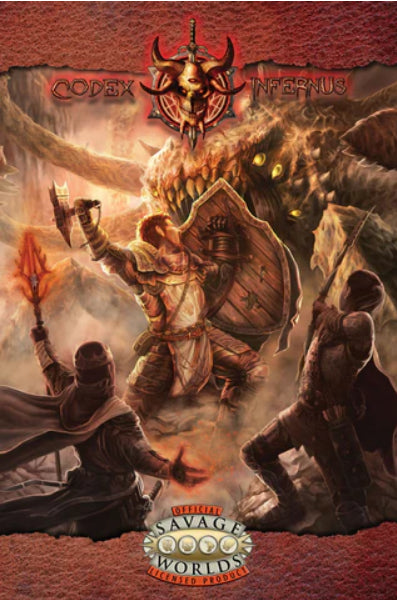 Savage Worlds RPG: Codex Infernus - The Savage Guide To Hell (HC)
