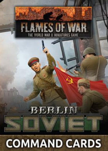 Flames Of War: Berlin - Soviet Command Cards (35x Cards)