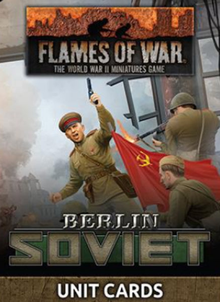 Flames Of War: Berlin - Soviet Unit Cards (71x Cards)