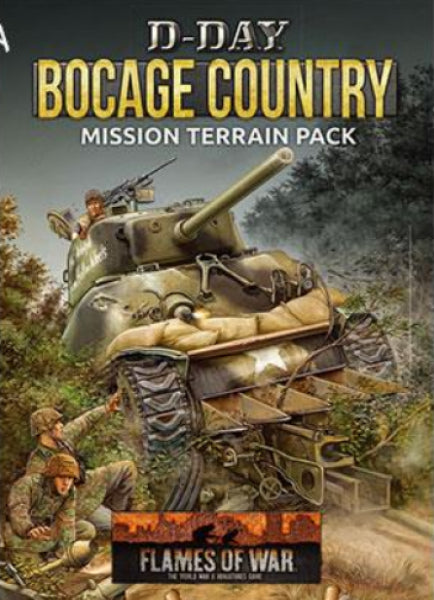 Flames Of War: D-Day: Bocage Mission Terrain Pack