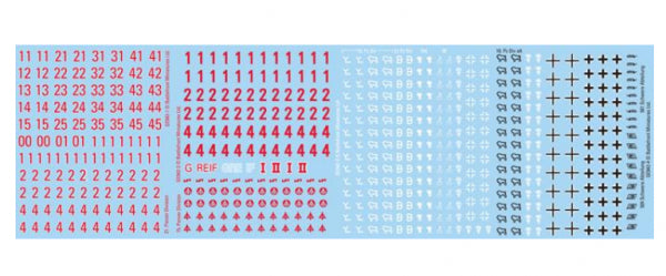 Flames Of War: DAK Decals