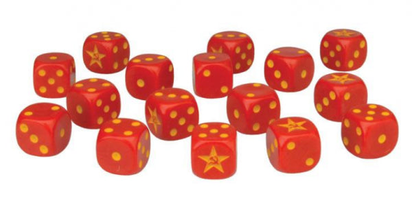 Flames of War: Generic Soviet Dice, Classic (x20)