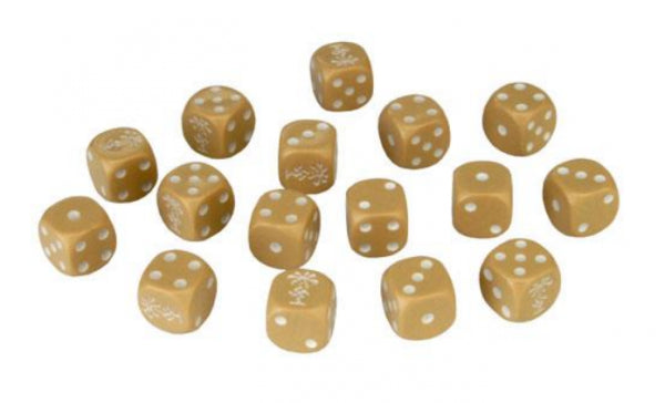 Flames of War: Deutsches Afrika Korps Dice, Classic (x20)