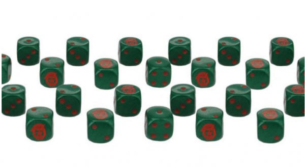 Flames of War: Russian Guards Dice, Classic (x20)