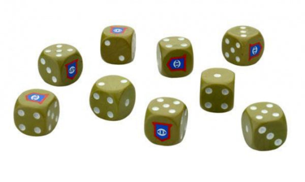 Flames of War: British Guards Dice, Classic (x20)