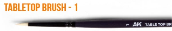 AK-Interactive: (Brushes) Table Top Brush - 1