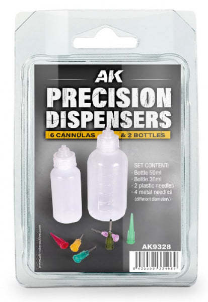 AK-Interactive: Precision Dispensers (6 cannulas & 2 Bottles)