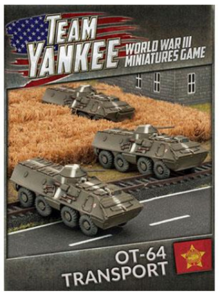 Team Yankee: OT-64 Transport (WWIII x4 Tanks) with four vehicles