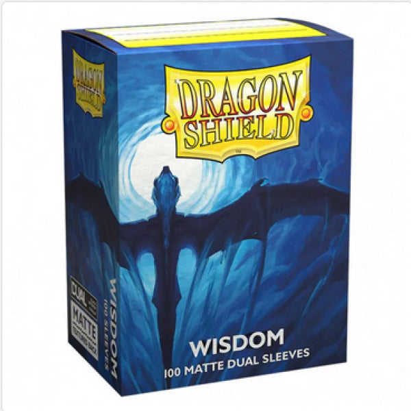 Dragon Shields: Standard Size 100ct Box - Dual Matte Wisdom