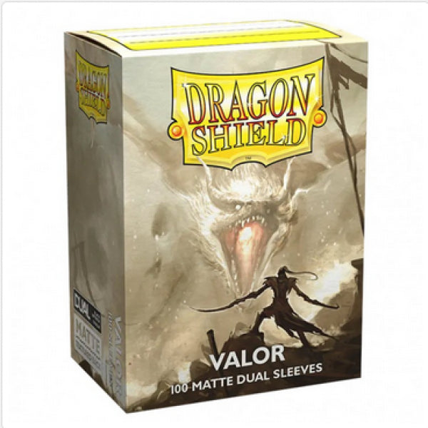 Dragon Shields: Standard Size 100ct Box - Dual Matte Valor