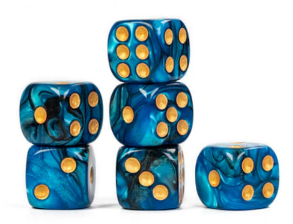d6 Dice Set: Thunderstorm (12)