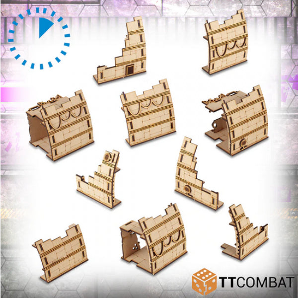 28mm Terrain: City Scenics - Crashed Starship