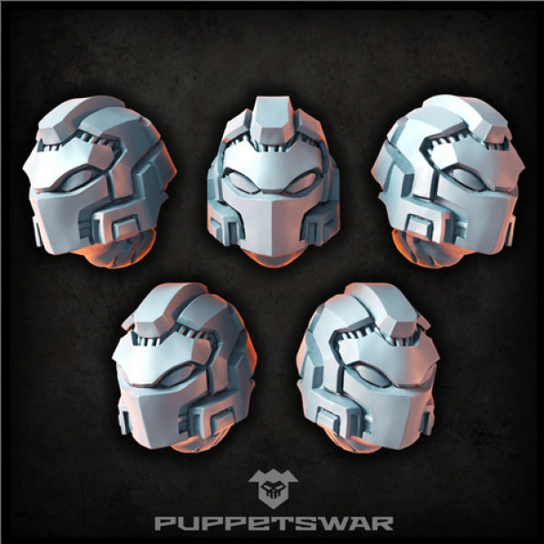 Puppetswar: (Accessory) Heavy Knight Helmets