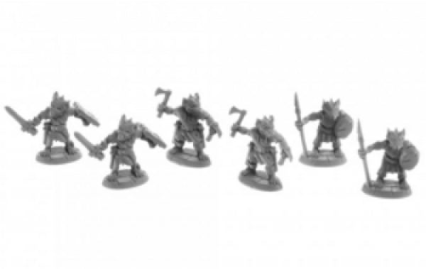 Reaper Dungeon Dwellers: Bloodscale Kobolds (6)