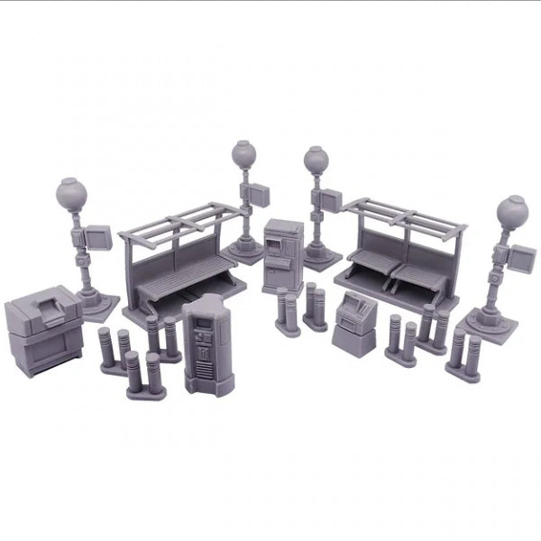 Monster Scenery: Terrain - City Streets