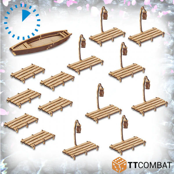 28mm Terrain: Eastern Empire - Inaka Walkways