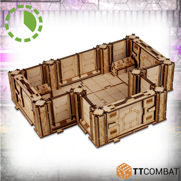 28mm Terrain: City Scenics - Starship Hallway