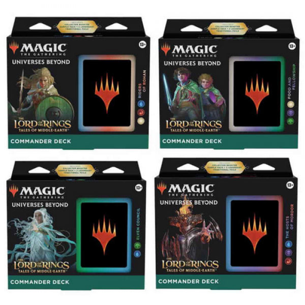 Magic the Gathering CCG: Lord Of The Rings - Tales Of Middle-earth Commander Deck (1 Deck)