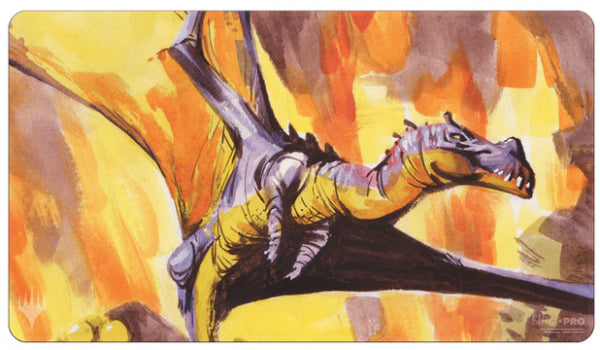 Magic The Gathering: The Lost Caverns Of Ixalan Playmat V7 - Bonehoard Dracosaur