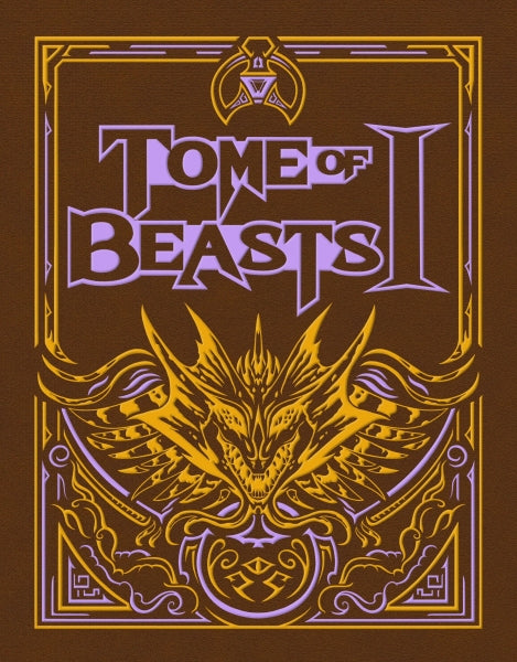 Dungeons & Dragons RPG: Tome of Beasts 1, Limited Edition (2023 Edition)