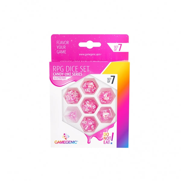 Gamegenic: RPG Dice Set Candy-like Series - Raspberry (7)