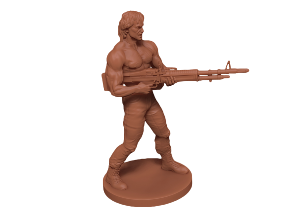 Everyday Heroes RPG: Rambo Miniature