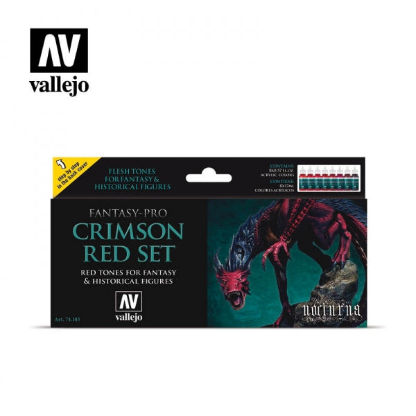 Game Color: Crimson Red Set