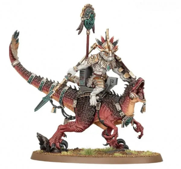 Age of Sigmar: Seraphon - Saurus Scar-veteran on Aggradon