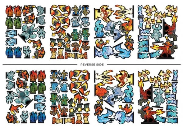 GTG Minis: Elemental Enemies Set