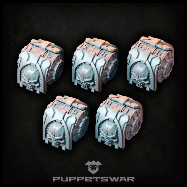 Puppetswar: Skull Counters (0-99) (5)