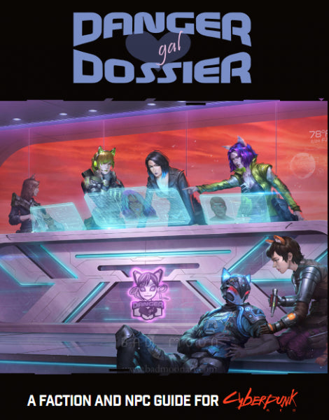 Cyberpunk Red RPG: Danger Gal Dossier (HC)