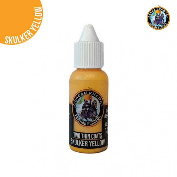 Duncan Rhodes Two Thin Coats Paints: Skulker Yellow (15ml)