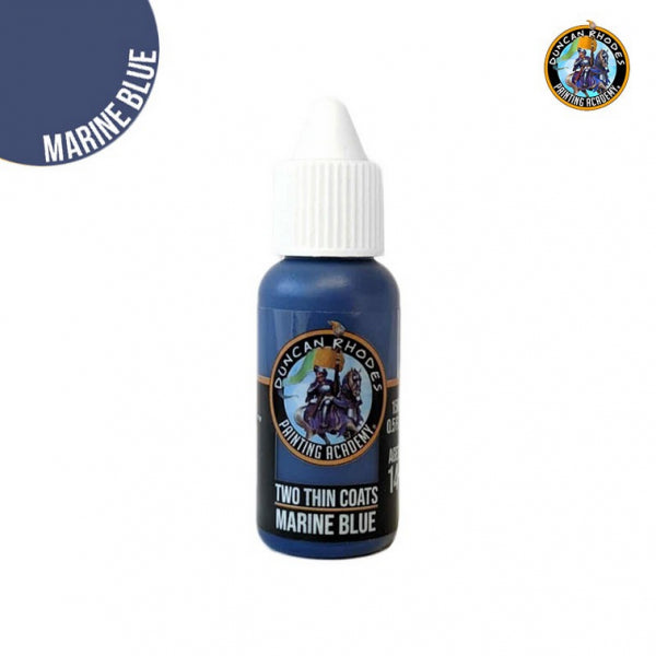 Duncan Rhodes Two Thin Coats Paints: Marine Blue (15ml)