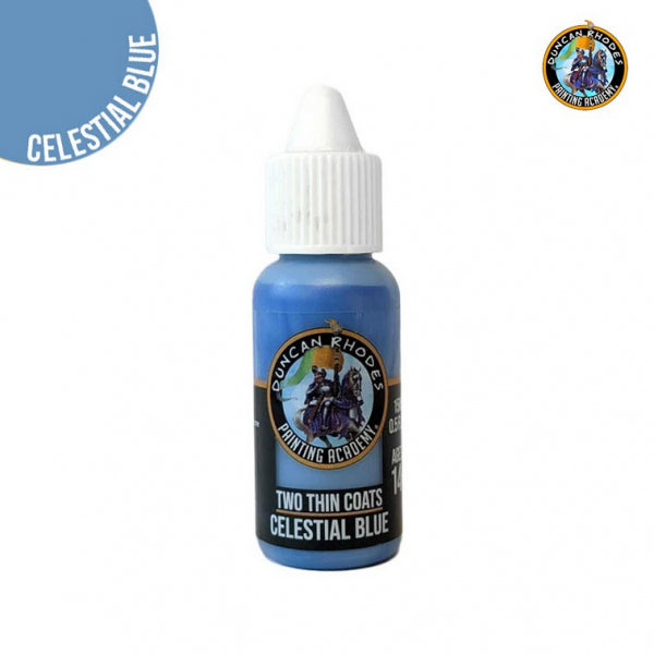 Duncan Rhodes Two Thin Coats Paints: Celestial Blue (15ml)