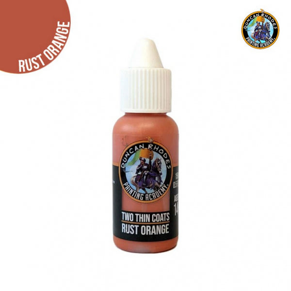 Duncan Rhodes Two Thin Coats Paints: Rust Orange (15ml)
