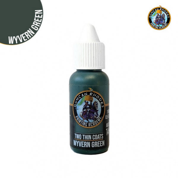 Duncan Rhodes Two Thin Coats Paints: Wyvern Green (15ml)