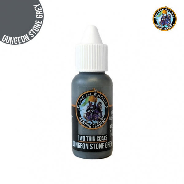 Duncan Rhodes Two Thin Coats Paints: Dungeon Stone Grey (15ml)