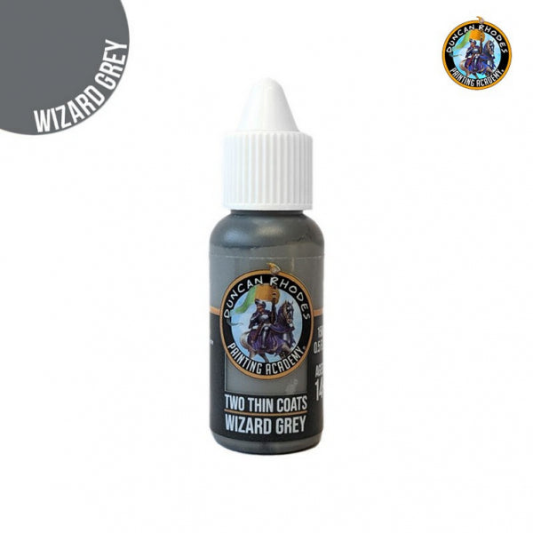 Duncan Rhodes Two Thin Coats Paints: Wizard Grey (15ml)