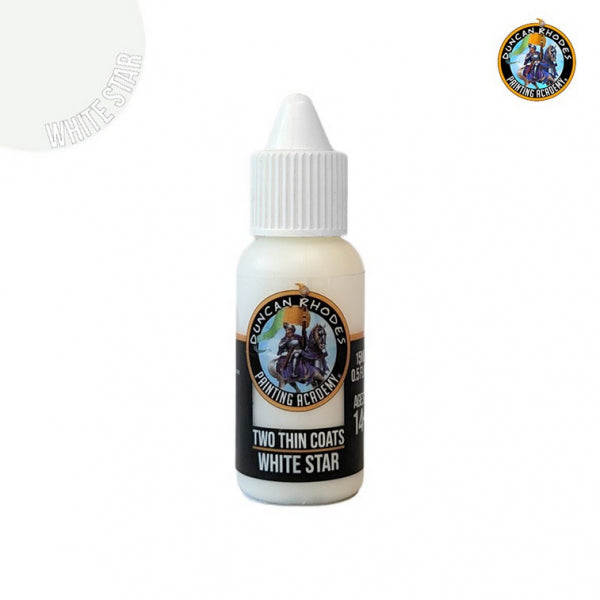 Duncan Rhodes Two Thin Coats Paints: White Star (15ml)