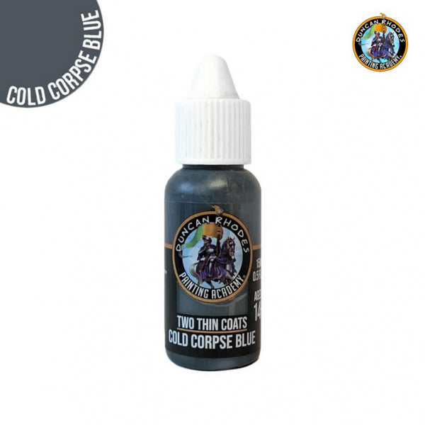 Duncan Rhodes Two Thin Coats Paints: Cold Corpse Blue (15ml)
