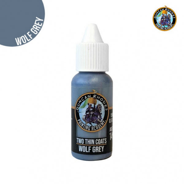 Duncan Rhodes Two Thin Coats Paints: Wolf Grey (15ml)