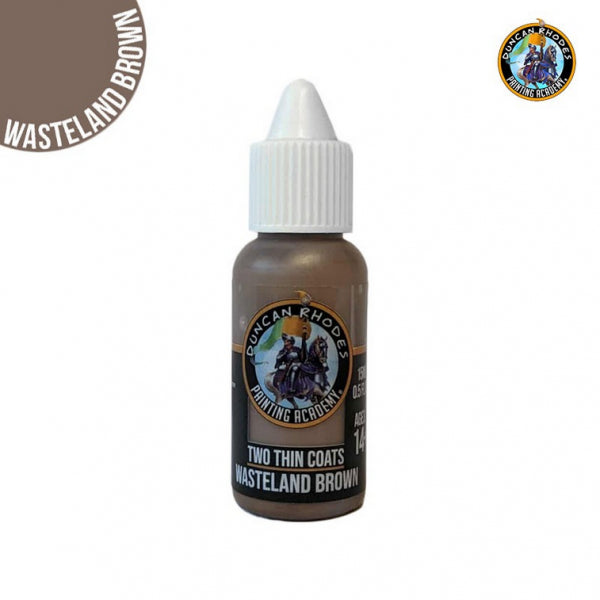 Duncan Rhodes Two Thin Coats Paints: Wasteland Brown (15ml)