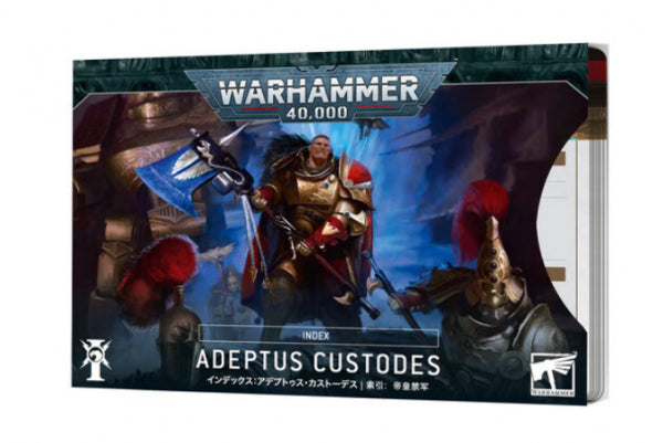 WH40K: Index Cards - Adeptus Custodes