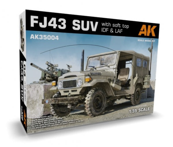 AK-Interactive: FJ43 SUV with Soft Top IDF & LAF (1:35 scale)