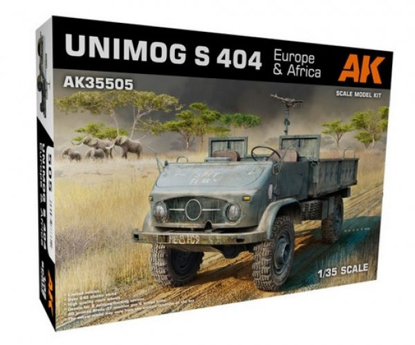 AK-Interactive: Unimog S 404 Europe & Africa (1:35 scale)