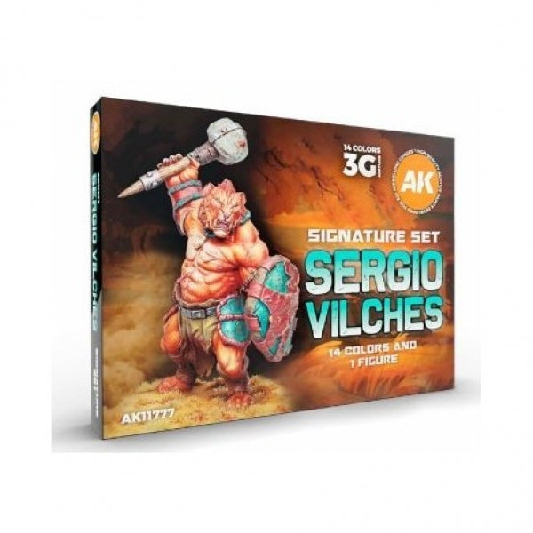 AK-Interactive: 3rd Gen Acrylics - Signature Set Sergio Vilches