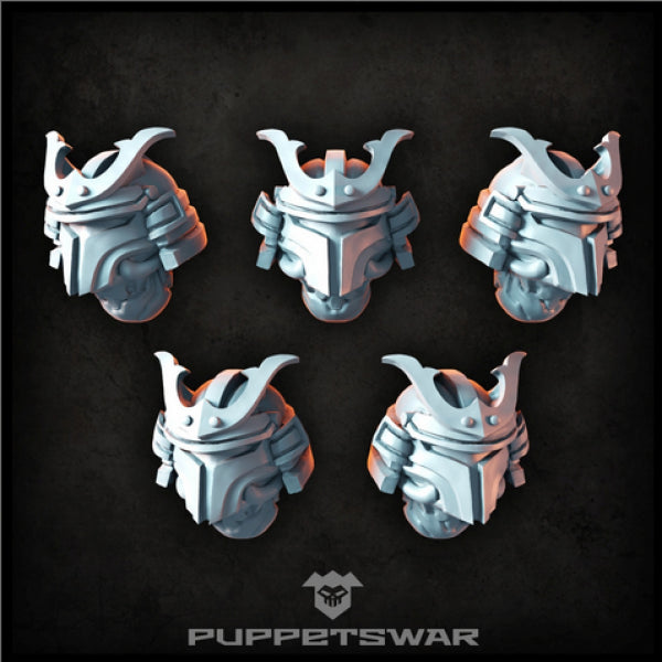 Puppetswar: (Accessory) Daymio Hunter Helmets (5)