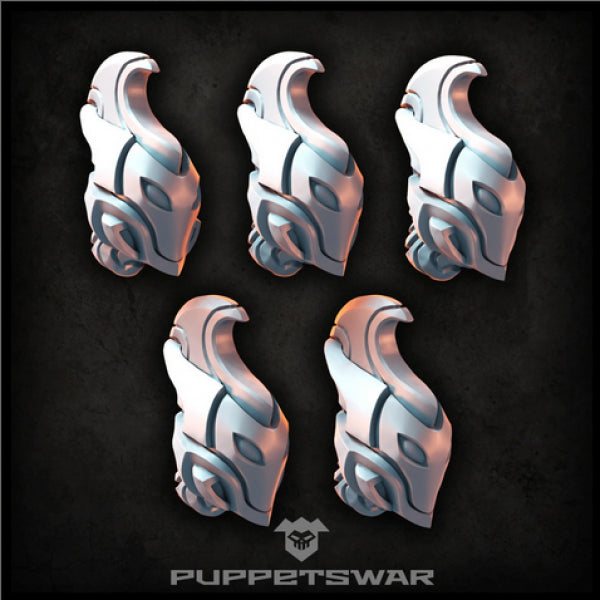 Puppetswar: (Accessory) Knight Lancer Helmets (5)