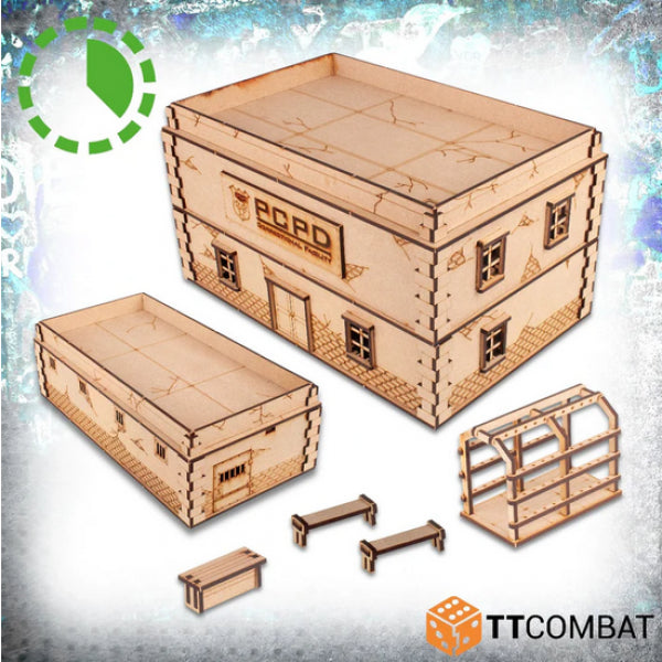 28mm Terrain: City Scenics -  PCPD Main Building